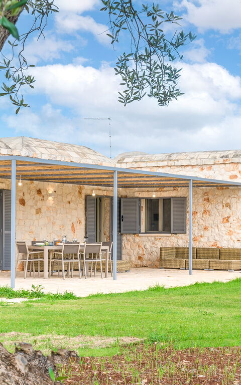 Villa Trullina: all'aperto, Giardino