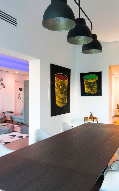 Villa Artemare: Sala da pranzo