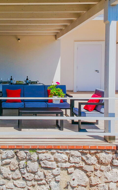 Villa Pica: all'aperto, Balcone / Terrazza / Patio, Esterni