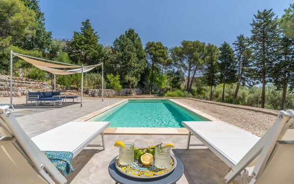 Villa Pica: all'aperto, Esterni, Piscina