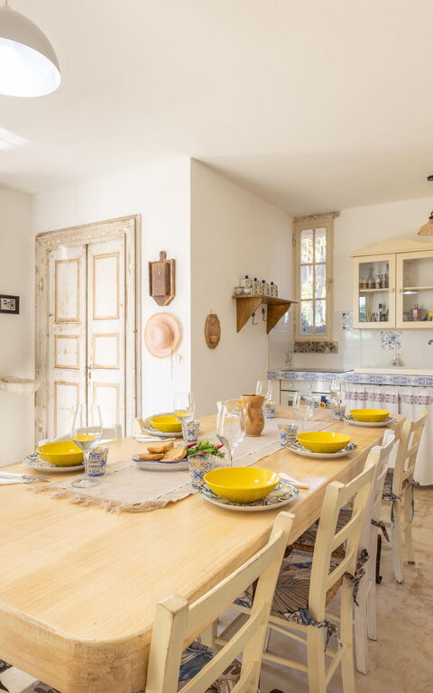 Villa Turris: Cucina, Sala da pranzo