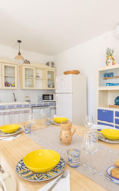 Villa Turris: Cucina, Sala da pranzo