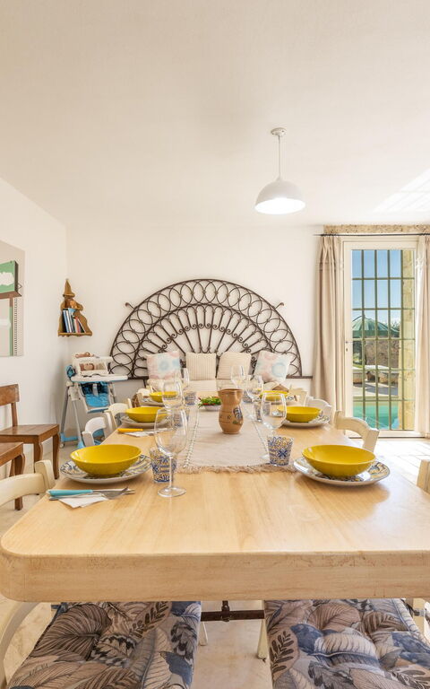 Villa Turris: Cucina, Sala da pranzo
