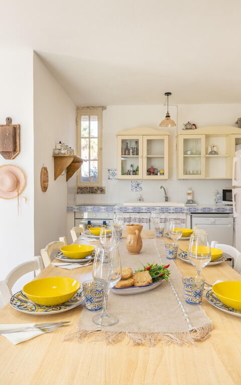 Villa Turris: Cucina, Sala da pranzo