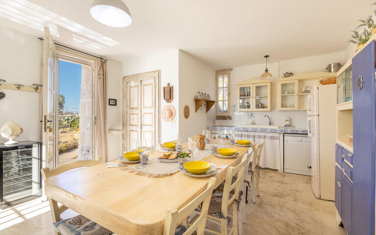 Villa Turris: Cucina, Sala da pranzo
