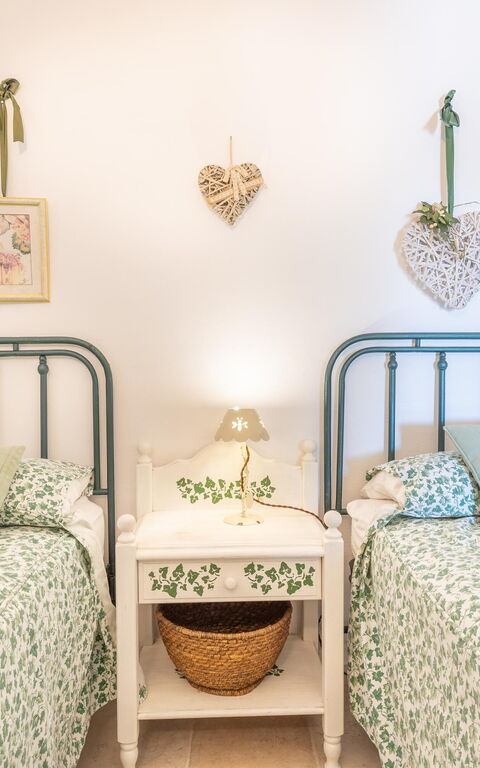 Trullo Patricia Pool: Camera da letto