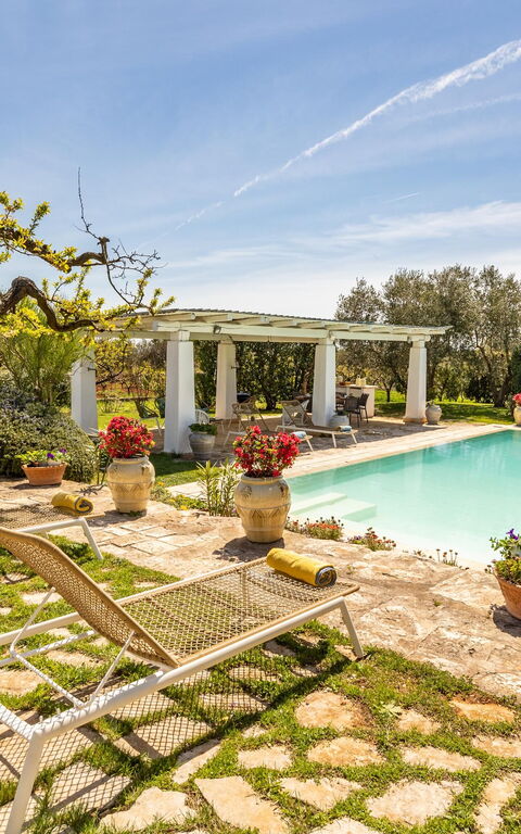 Trullo Patricia Pool: all'aperto, Giardino, Piscina