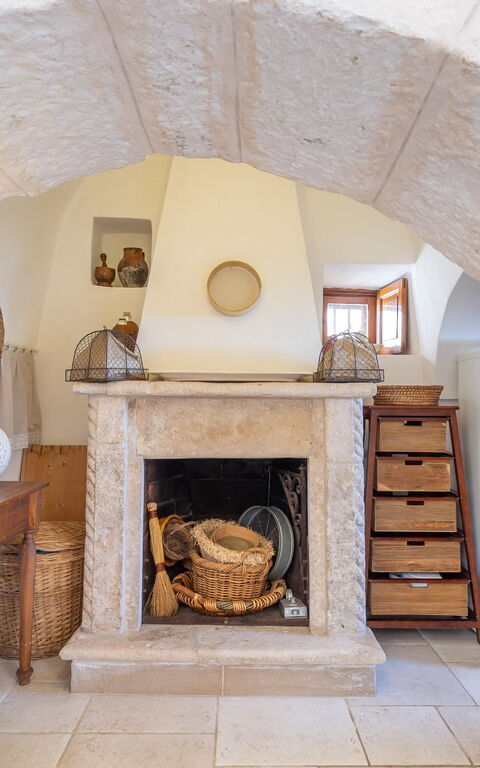 Trullo Patricia Pool: Stanza Comune