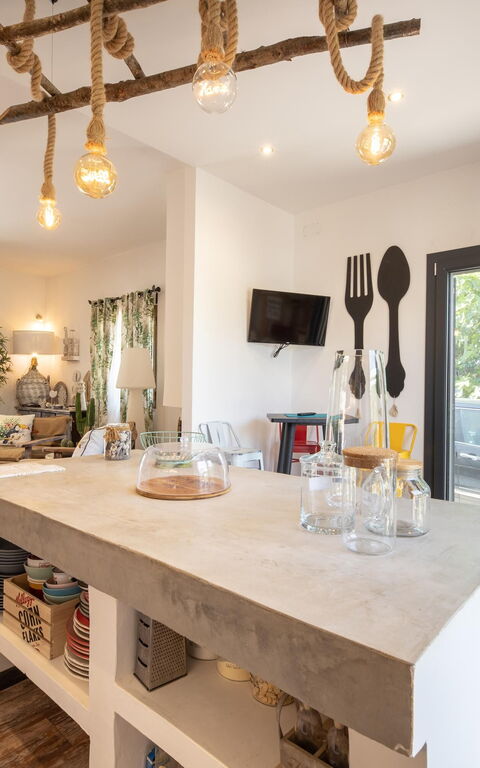 Villa Natura: Sala da pranzo, Soggiorno