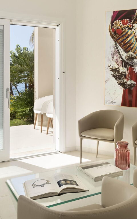 Villa Vera: Balcone / Terrazza / Patio, Soggiorno