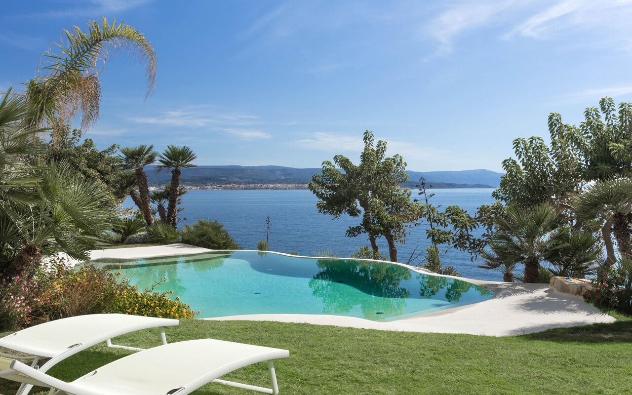 Villa Vera: Giardino, Piscina, Vista Panoramica