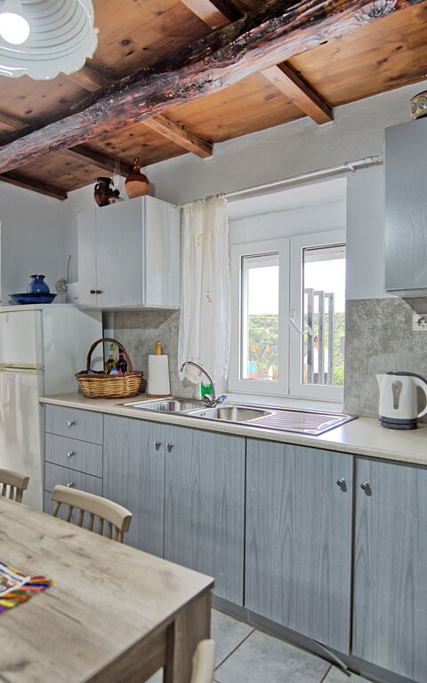 Aretousa: Cucina, Sala da pranzo