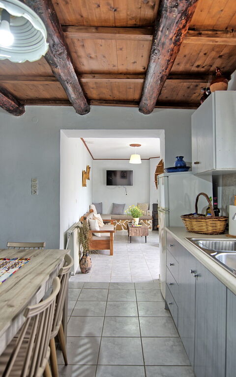 Aretousa: Cucina, Sala da pranzo