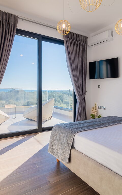 Villa Olivum: Camera da letto