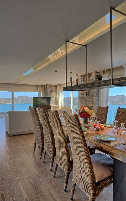 Villa Marina: Sala da pranzo, Soggiorno