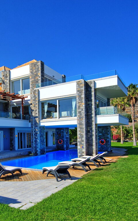 Villa Marina: all'aperto, Giardino, Piscina