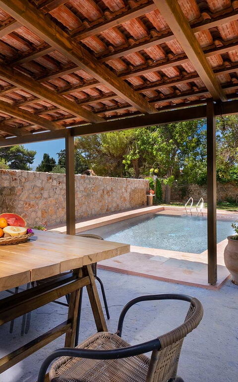 Villa Giani: all'aperto, Balcone / Terrazza / Patio, Piscina