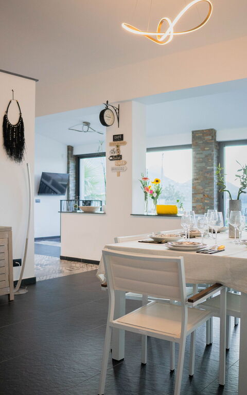 Villa Vincenzo: Balcone / Terrazza / Patio, Sala da pranzo