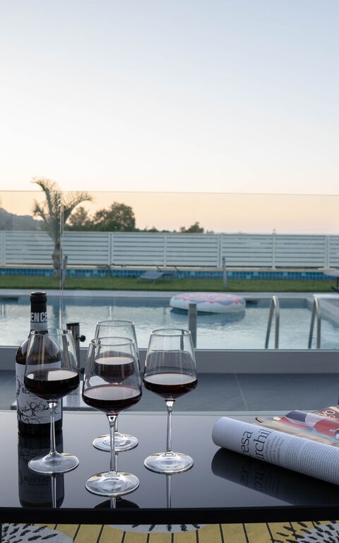 Villa Vincenzo: all'aperto, Balcone / Terrazza / Patio, Piscina, Vista Panoramica