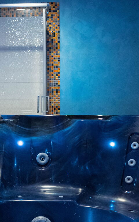 Villa Vincenzo: Bagno, Idromassaggio