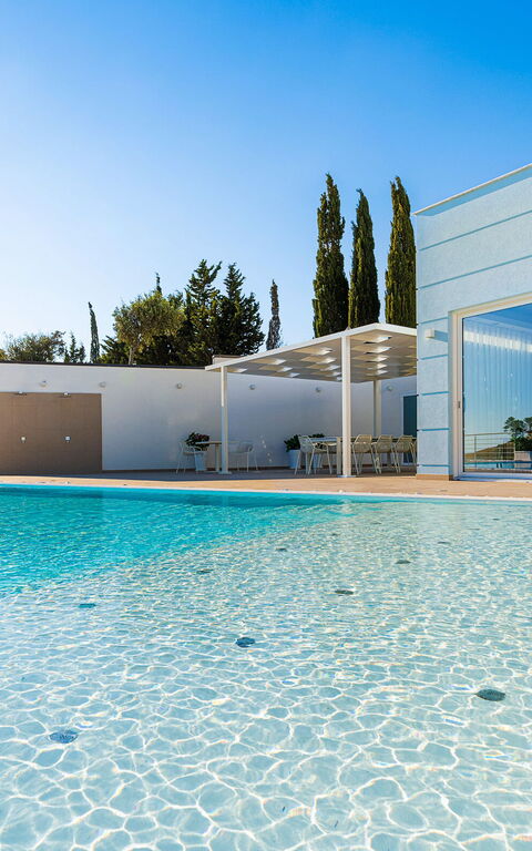 Villa Domizia: Piscina