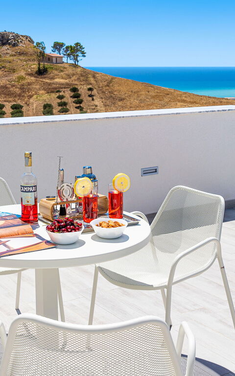 Villa Domizia: Balcone / Terrazza / Patio, Vista Panoramica