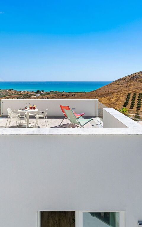 Villa Domizia: Balcone / Terrazza / Patio, Vista Panoramica