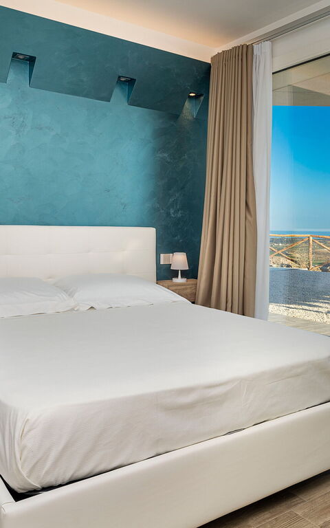 Villa Domizia: Camera da letto