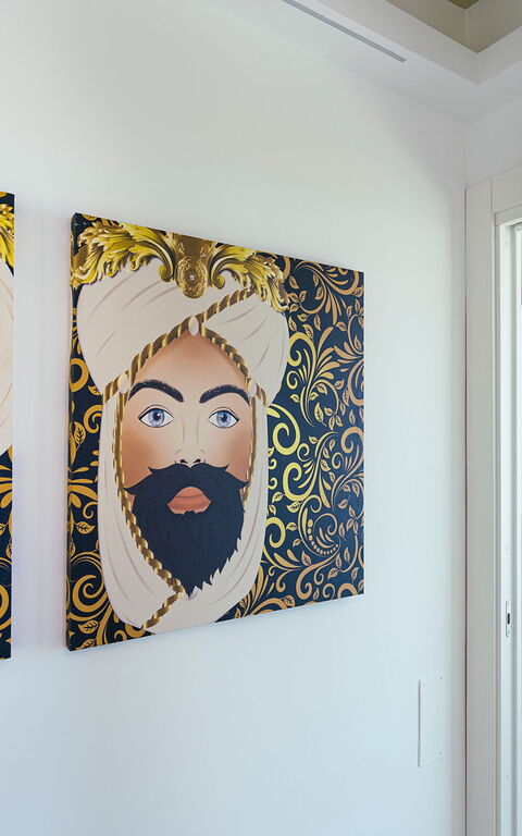 Villa Domizia: Camera da letto