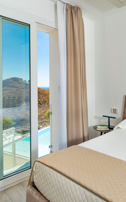 Villa Domizia: Camera da letto