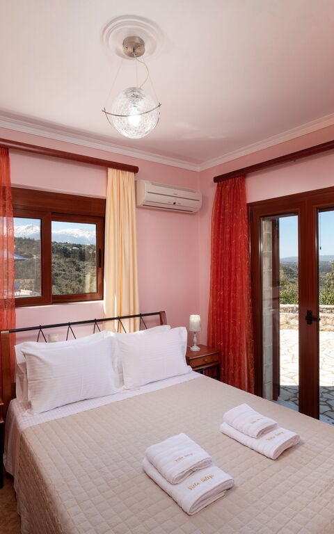 Villa Halepi: Camera da letto