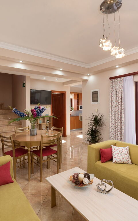 Villa Halepi: Soggiorno