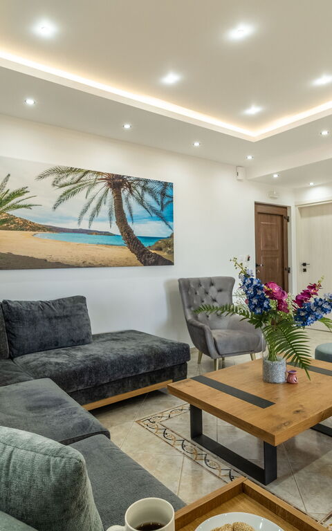 Villa Halepi: Soggiorno