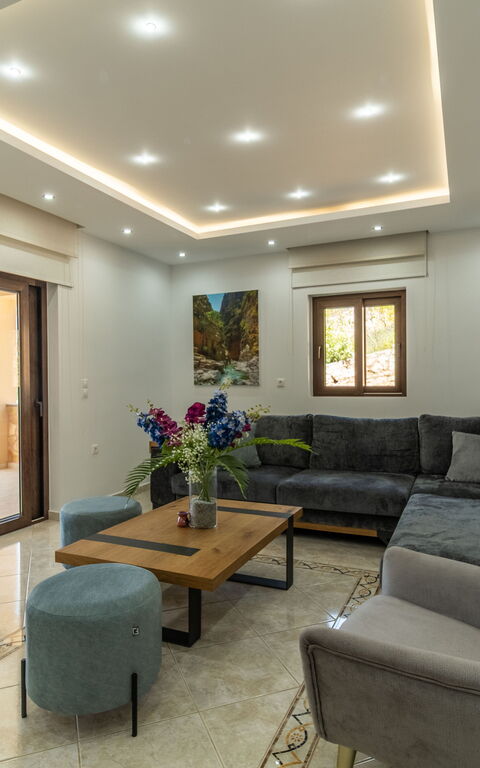 Villa Halepi: Soggiorno