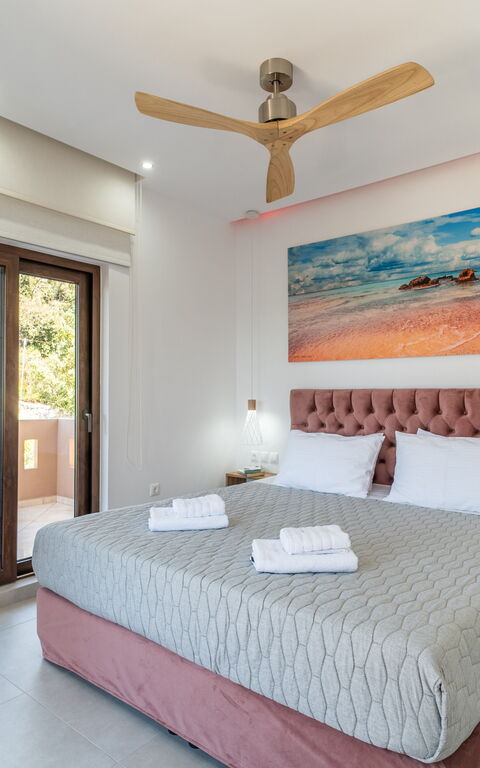 Villa Halepi: Camera da letto