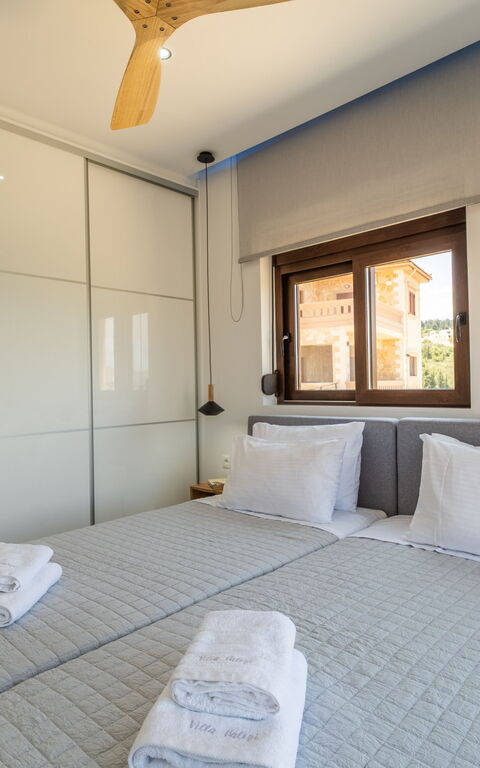 Villa Halepi: Camera da letto