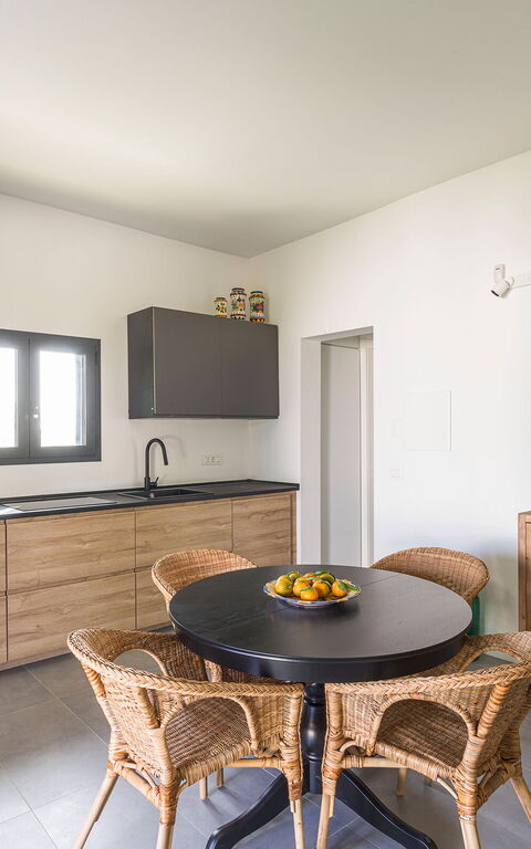 Casa Tancredi: Cucina, Soggiorno