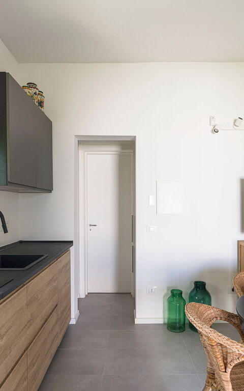 Casa Tancredi: Cucina, Soggiorno