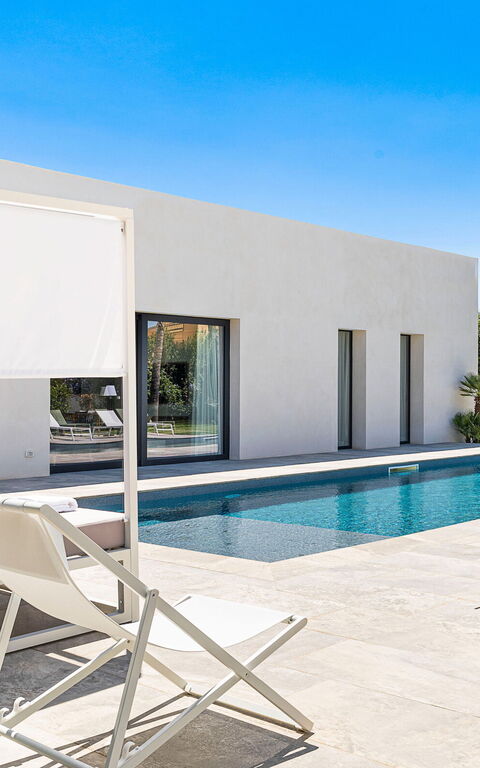 Villa Bonita: Esterni, Giardino, Piscina