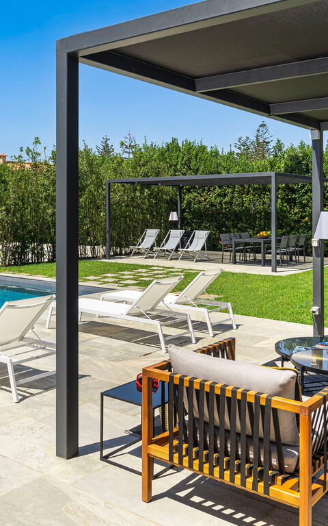 Villa Bonita: all'aperto, Balcone / Terrazza / Patio, Esterni, Giardino, Piscina