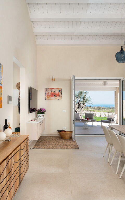 Villa Mora: Sala da pranzo, Soggiorno