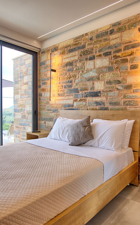 Villa Kallos: Camera da letto