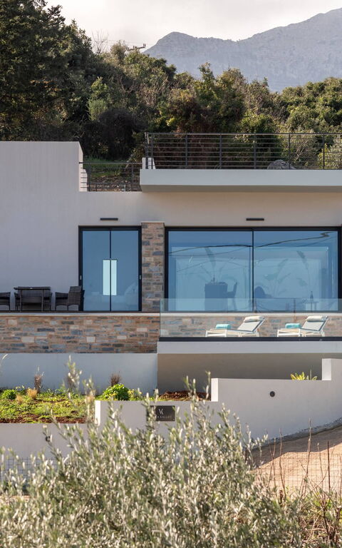 Villa Kallos: all'aperto, Entrata Principale, Esterni