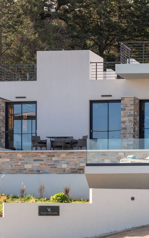 Villa Kallos: all'aperto, Entrata Principale, Esterni