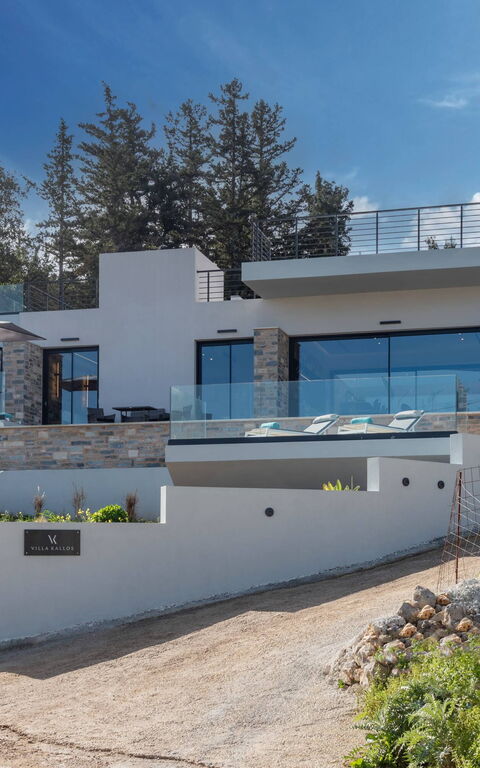 Villa Kallos: all'aperto, Entrata Principale, Esterni