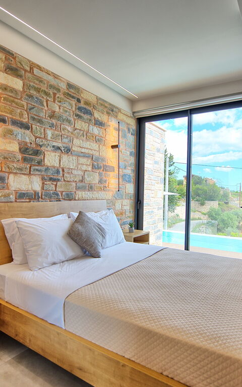 Villa Kallos: Camera da letto