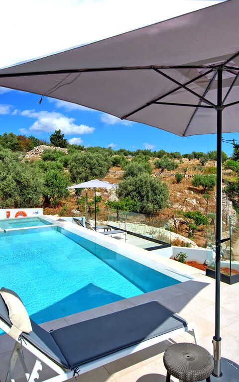 Villa Kallos: Piscina