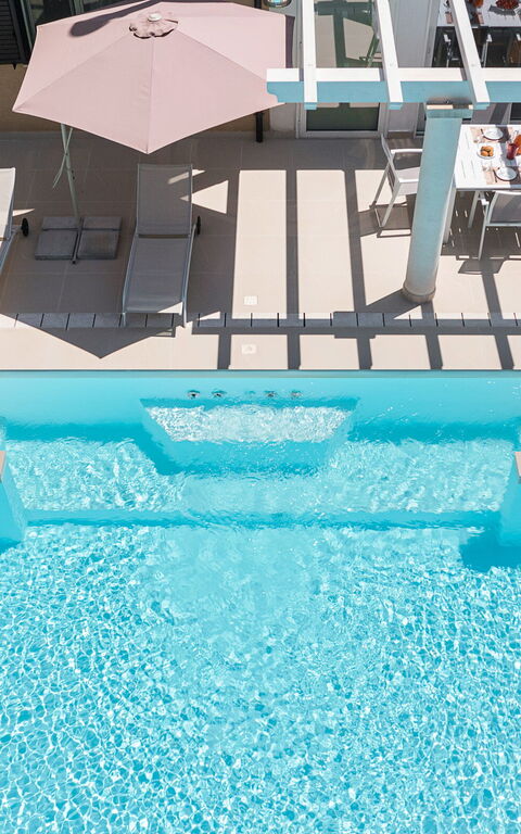 Villa Giutitta: Esterni, Piscina