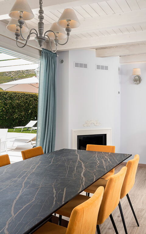 Villa Giutitta: Sala da pranzo, Soggiorno