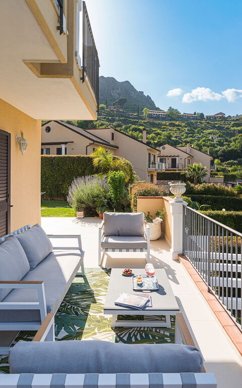 Villa Giutitta: Balcone / Terrazza / Patio, Vista Panoramica